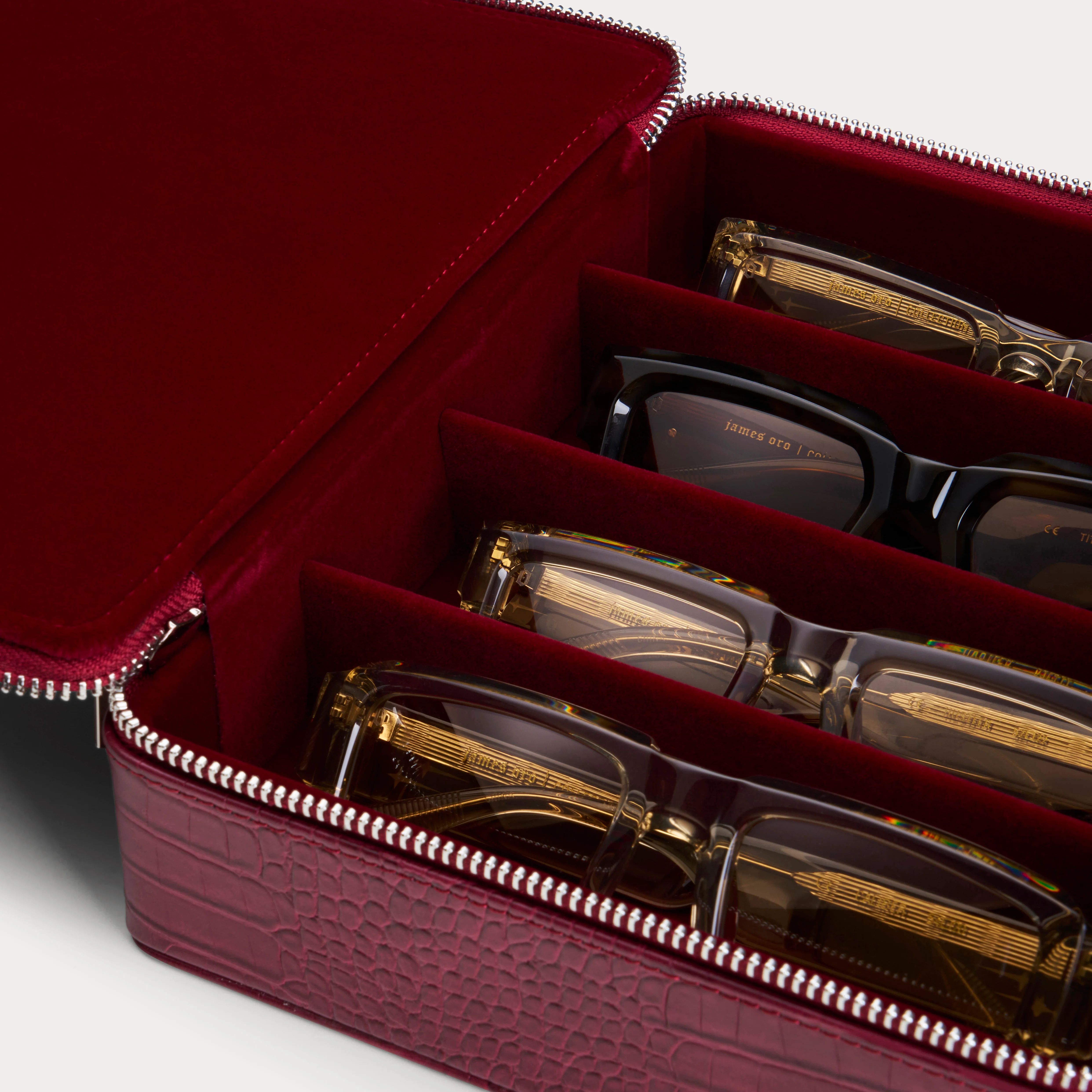 COLLECTORS CASE | BURGUNDY CROC - Image 5