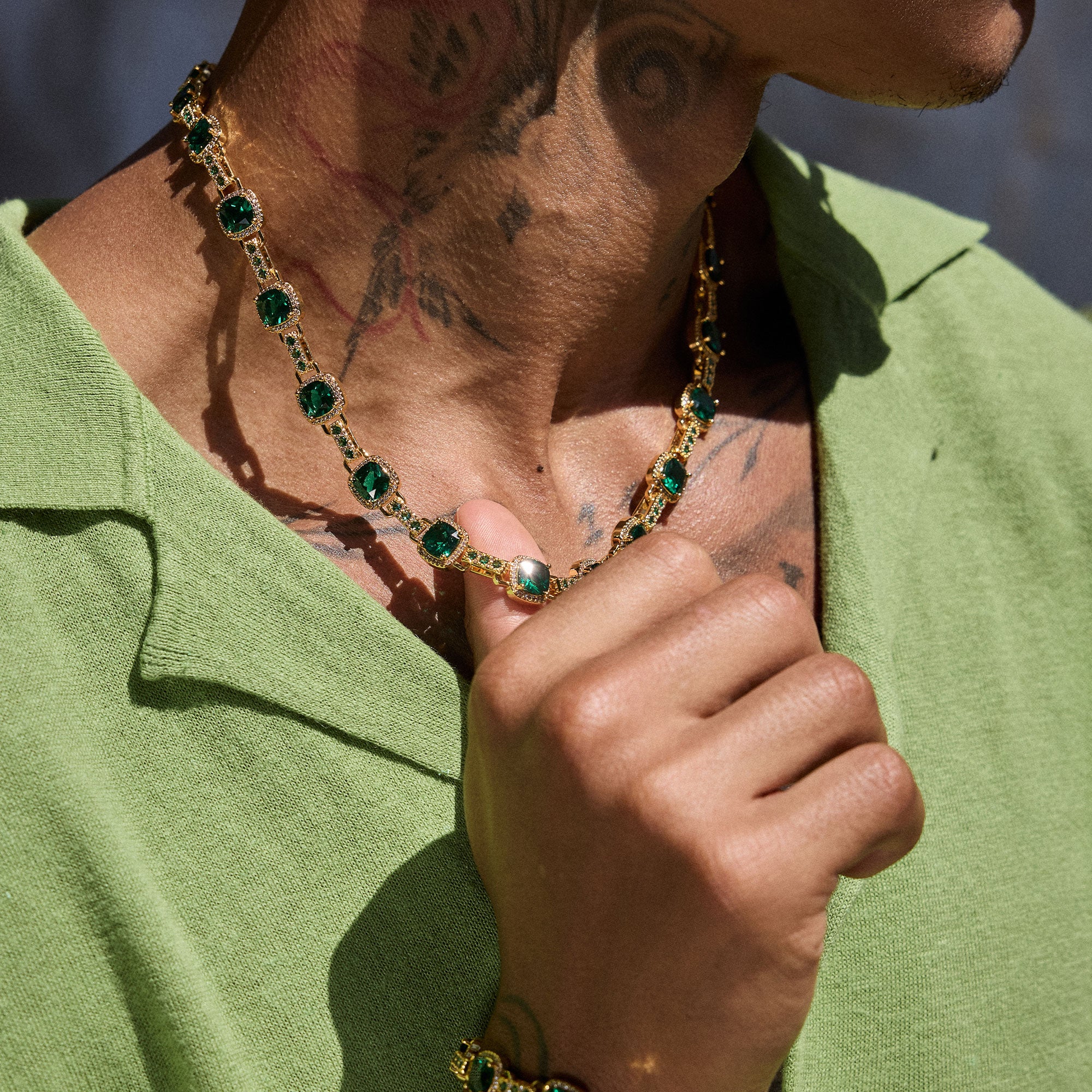 GOLD GLACIER NECKLACE - Image 2