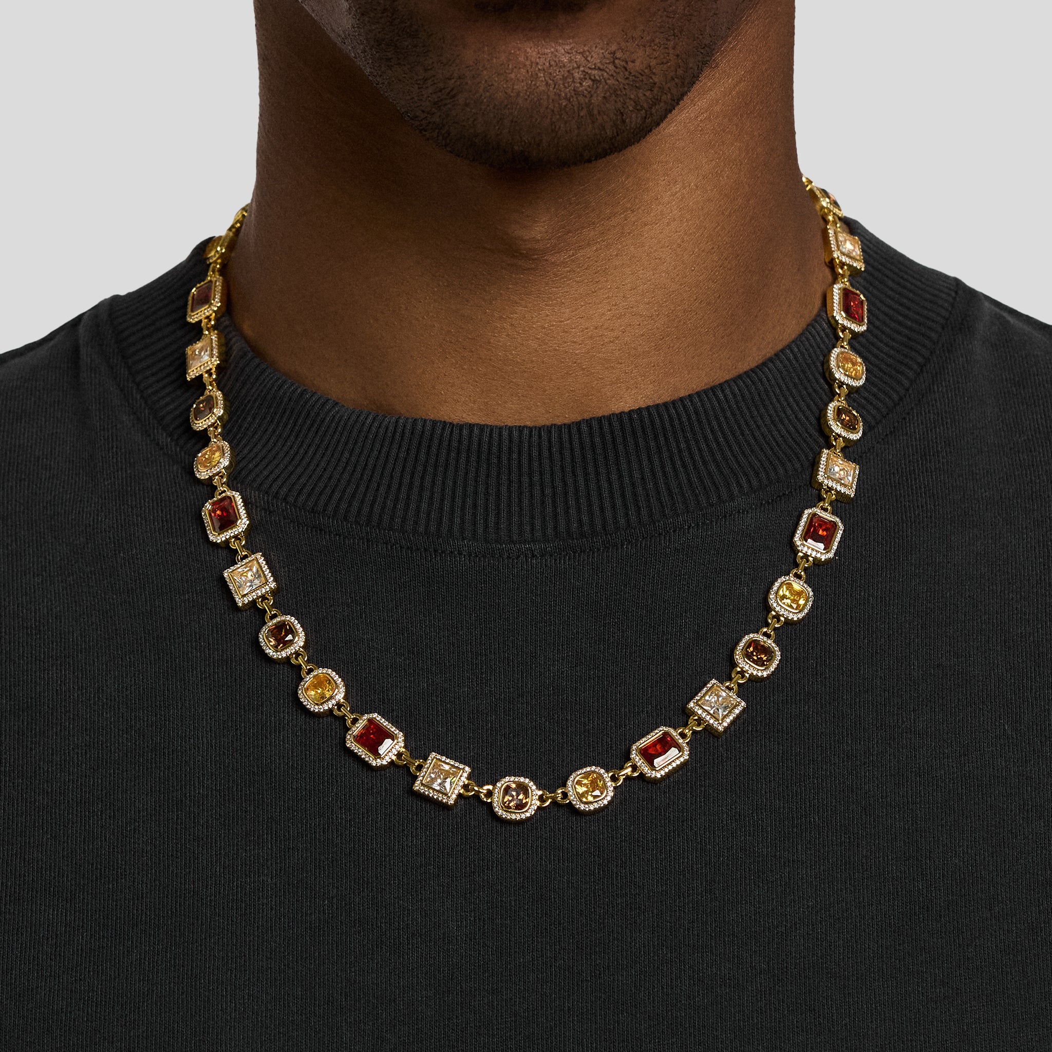 GOLD MELANGE NECKLACE - Image 4