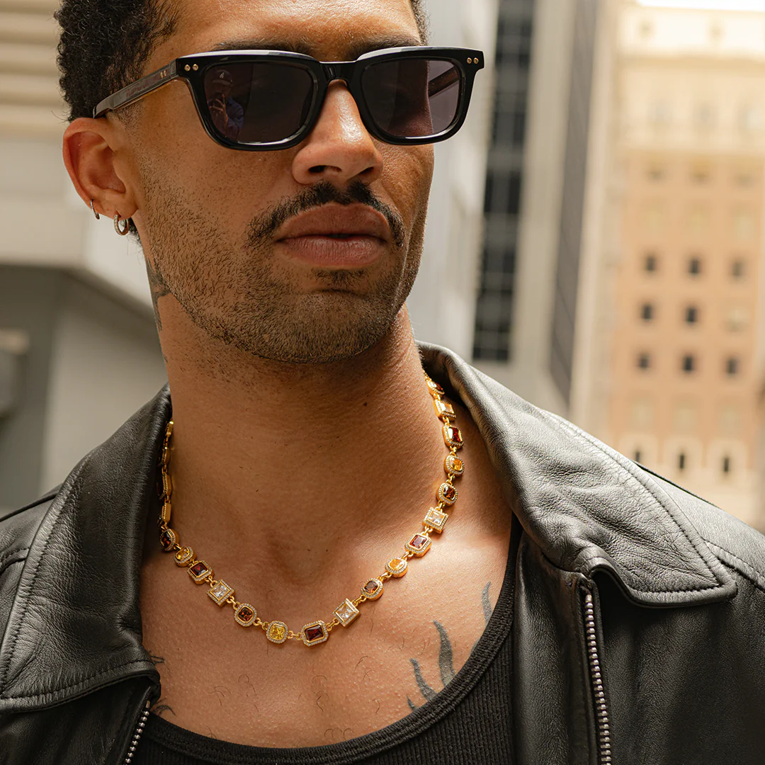 GOLD MELANGE NECKLACE - Image 8