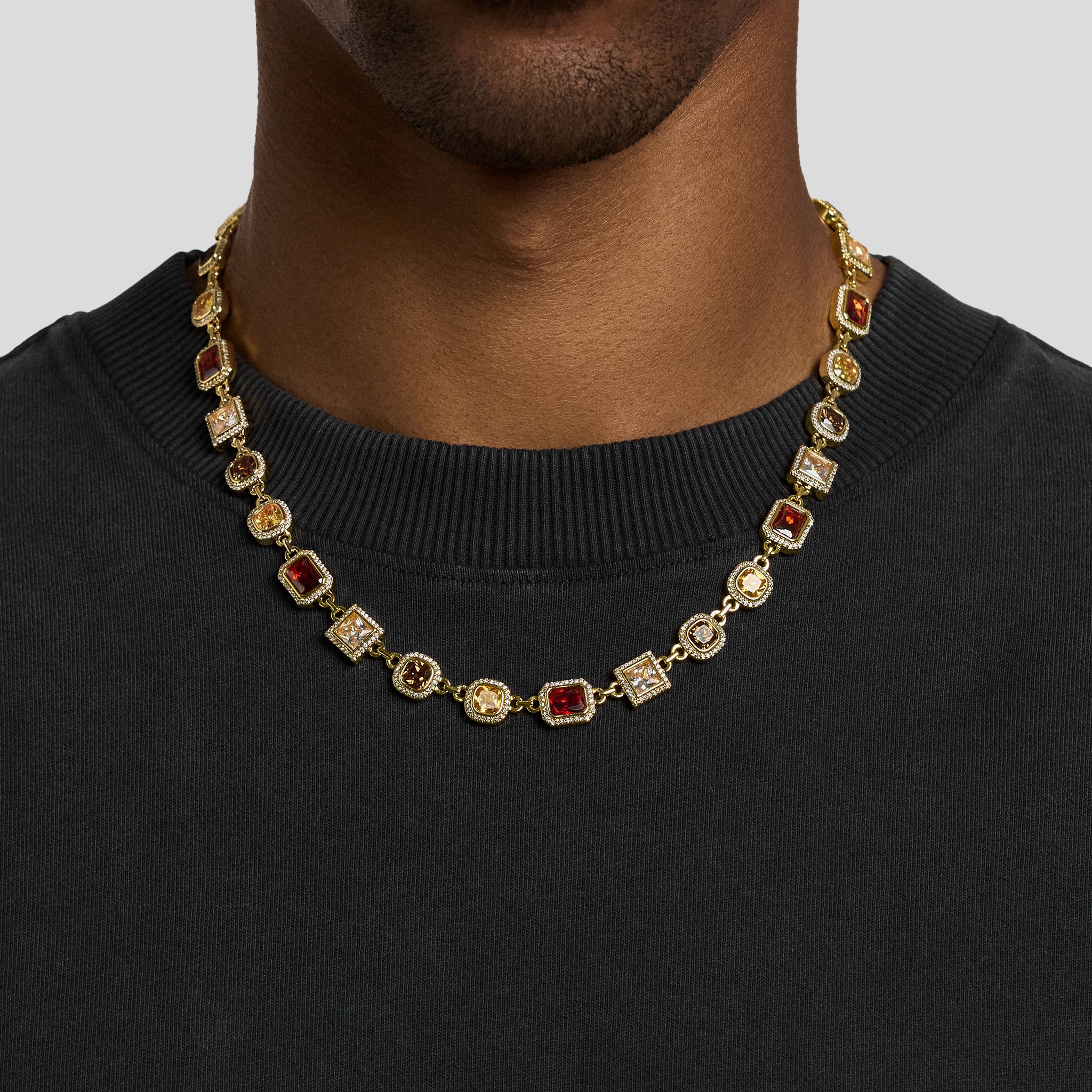 GOLD MELANGE NECKLACE - Image 9