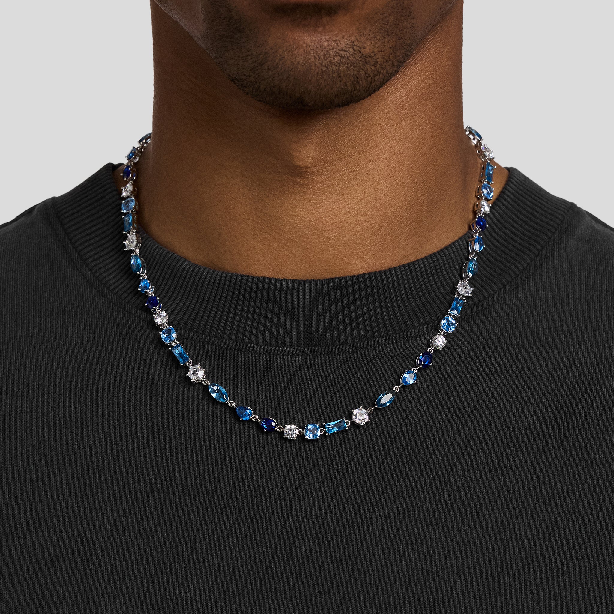 SILVER CONSTELLATION NECKLACE 3mm - Image 5